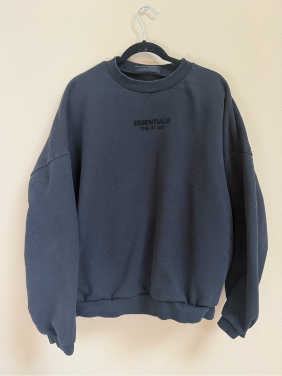 Fear of God Other - Fear of God Essentials Black Crewneck Sweatshirt